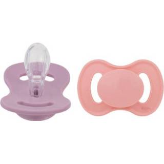 👉 Speen siliconen lavendel meisjes 2 roze Lullaby Planet fopspeen Pakken Symmetrisch Maat Koraal & Breeze 5745000417759
