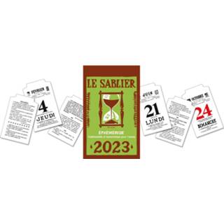 👉 Dagblokkalender Le Sablier 2023, display van 30 stuks 5400669000024