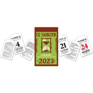 Stuks scheurkalenders Dagblokkalender Le Sablier, 2023 9789463888899