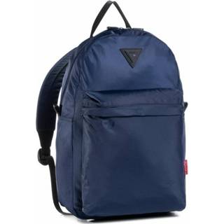 👉 Blauw onesize mannen Sac à dos toile enduite Guess , Heren 7621097658252