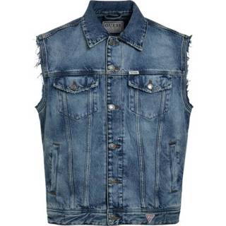 👉 Gilet blauw SM l vrouwen Jeans Dillon Guess , Dames