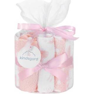 👉 Washandje meisjes kinderen roze Kindsgard Washandjes vaskedag 12-pack 4002843023549