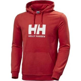 👉 Hoodie rood XL mannen Logo 33977-163 Helly Hansen , Heren