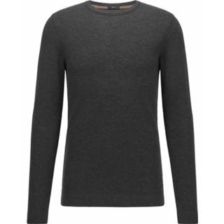 👉 Shirt zwart mannen T-shirt Longsleeve Tempest Hugo Boss , Heren 4037556013914