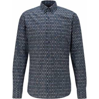 👉 Overhemd blauw m mannen Mabsoot Hugo Boss , Heren 4047393292175