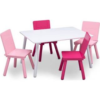 👉 Tafel jongens natuurlijk Delta Child ren en stoelset 80213086435