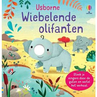 👉 Voelboekje active Uitgeverij usborne wiebelende olifanten 9781474995252
