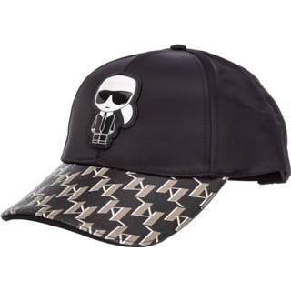 👉 Baseball cap zwart onesize vrouwen Adjustable hat K/Ikonik Monogram Karl Lagerfeld , Dames 8720092683326
