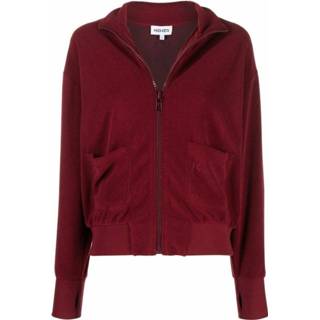 👉 Sweatshirt rood s vrouwen K Zip-up Terry Towelling Kenzo , Dames