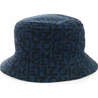 👉 Blauw onesize vrouwen Reversible Bucket Hat Monogram Kenzo , Dames 3612230169999