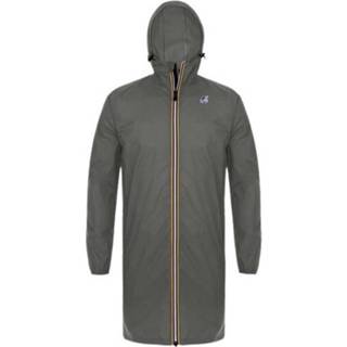 👉 Regenjas grijs XS mannen Le vrai 3.0 Eiffel raincoat K-Way , Heren 8054087995447