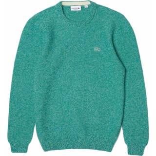 👉 Sweater groen s mannen Crew Neck Wool Lacoste , Heren