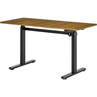 👉 Bureau bruin active Vinsetto Elektrisch sta/zit hoogte verstelbaar 140 cm x 60 72-122 6011601374364