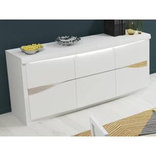 👉 Dressoir wit SPYRO 3 deuren wit/hoogglans 5400943229684