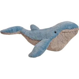 👉 Pluche dier multi stof kinderen dieren knuffels bultrug walvis van 48 cm