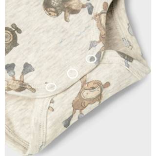 👉 Rompertje jersey jongens beige Rompertje/body 'FERNANDO' 5715216516645