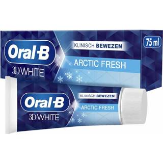 👉 Tandpasta wit active 12x Oral-B 3d White Arctic Fresh 75 ml 8006540289464