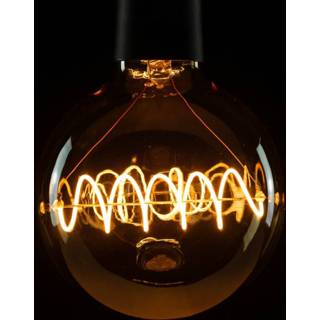 👉 LED Globelamp 125 Bridge Curved goud 6,5W 350 Lumen 1900K E27 dimbaar Segula 4260751130869