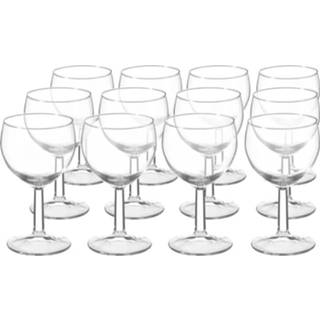 👉 Wijnglas witte transparant glas Set van 24x wijnglazen voor wijn Fiona 190 ml