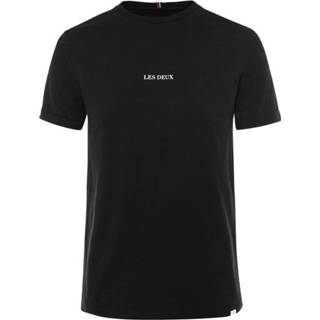 👉 Lens zwart l mannen T-Shirt Les Deux , Heren 5711934673844