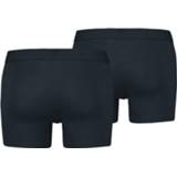 👉 Levi's 2-pack boxershorts effen zwart