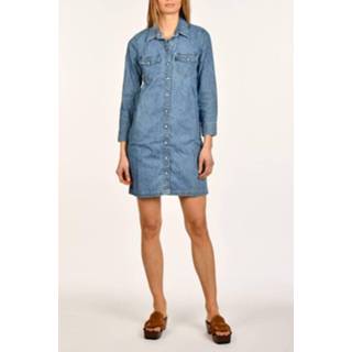 👉 Dress blauw m vrouwen Levi's , Dames