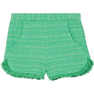👉 Mini short groen vrouwen Ivete jacquard shorts Maje , Dames