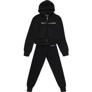 👉 Pantalon zwart m vrouwen Ensemble sweat à capuche et de jogging en coton Marc Jacobs , Dames