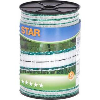👉 RVS active wit groen Star Band, 12 Mm Wit/Groen,1Xcu 0,30+3X 0,30 4018653094877