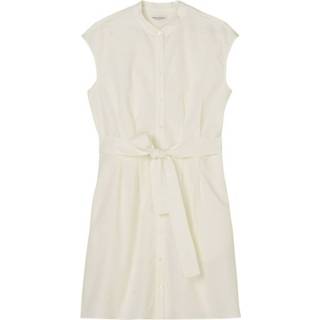 👉 Sleeveless wit vrouwen fitted dress Marc O'Polo , Dames
