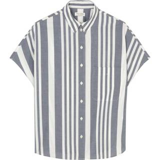 👉 Sleeveless wit vrouwen striped blouse Marc O'Polo , Dames