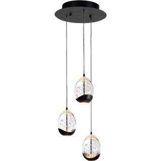 👉 Hanglamp zwart glas modern LED gentegreerd binnen a+ Highlight Clear Egg rond 3L - 8718379042911