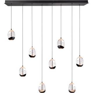 👉 Hanglamp zwart glas modern LED gentegreerd binnen a+ Highlight Clear Egg balk 115 cm 8L - 8718379042935