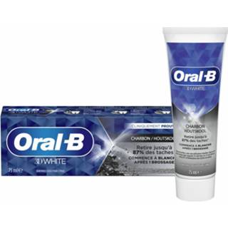 👉 Tandpasta wit active 12x Oral-B 3D White Houtskool 75 ml 8006540289501