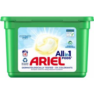 👉 Active Ariel All-in-1 Pods Wasmiddelcapsules Sensitive 14 stuks 8001090283078