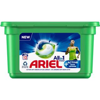 👉 Active Ariel All-in-1 Pods+ Wasmiddelcapsules Actieve Geurbestrijding 12 stuks 8001090285843