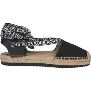 👉 Espadrilles linnen zwart vrouwen Yara Linen Blend Lace-Up Espadrille Michael Kors , Dames