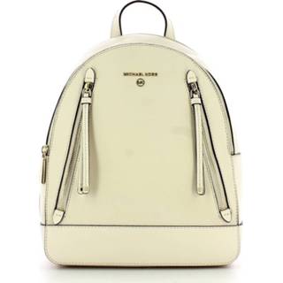 👉 Backpack wit onesize vrouwen Logo Plaque Zipped Michael Kors , Dames