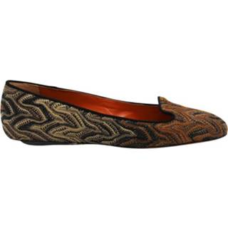 👉 Ballerina's zwart leather vrouwen Raschel Ballerina Flat In Missoni , Dames 1656606334521