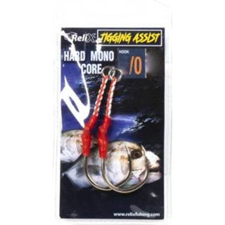 👉 Zilver Relix Jigging Hook Assist - 5/0 Mono Core 146LB 8994775165915