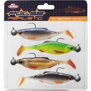 👉 Assorti Berkley Pulse Realistic - Roach 7cm 4 Stuks Shad