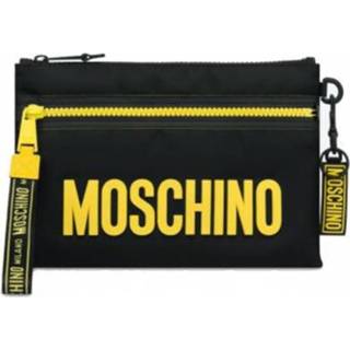 👉 Clutch zwart onesize mannen Recycle Moschino , Heren