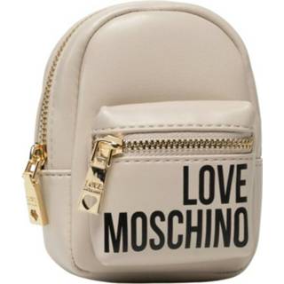 👉 Beige onesize vrouwen Portachiavi As22Mo08 Jc6400Pp1Elt0110 Moschino , Dames 8054400009134