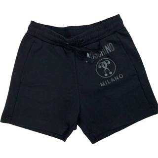 👉 Bermuda zwart mannen Logo Moschino , Heren