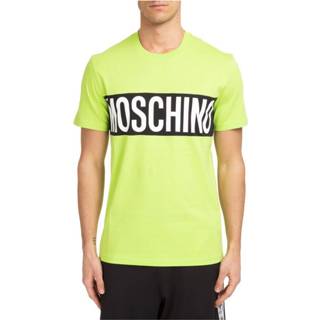 👉 Short sleeve groen mannen Men's t-shirt Moschino , Heren