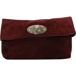 👉 Clutch bruin onesize vrouwen Clemmie Oversized Mulberry , Dames