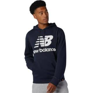 👉 Hoodie blauw XL mannen Logo New Balance , Heren