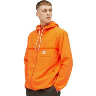 👉 Windbreaker oranje XL mannen Kurtka męska Jacket Mj21500Pop New Balance , Heren
