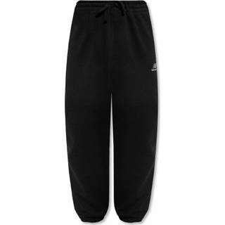 👉 Sweatpant zwart vrouwen Sweatpants with logo New Balance , Dames