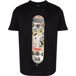 👉 Skateboard zwart mannen Print T-Shirt Paul Smith , Heren